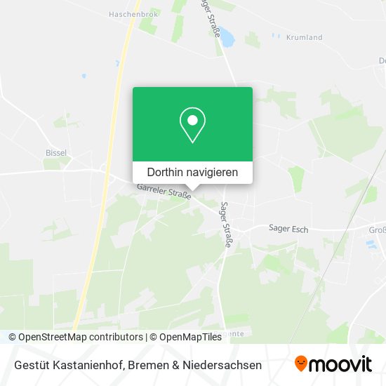 Gestüt Kastanienhof Karte
