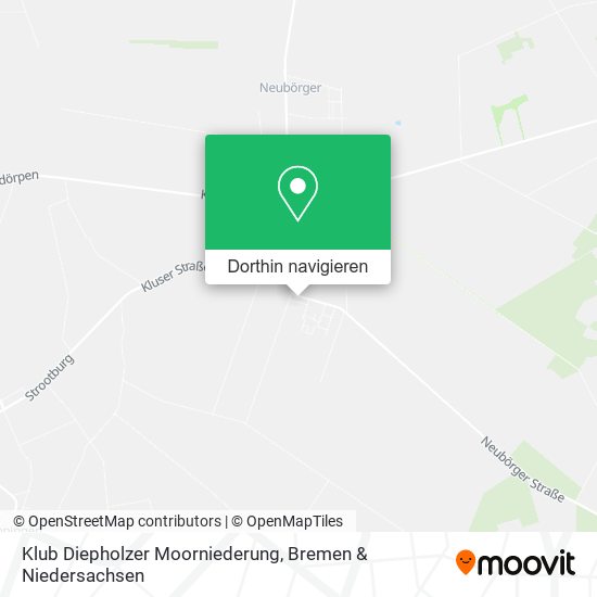 Klub Diepholzer Moorniederung Karte