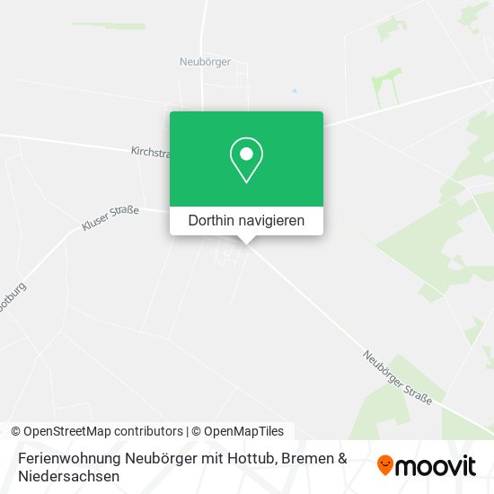 Ferienwohnung Neubörger mit Hottub Karte