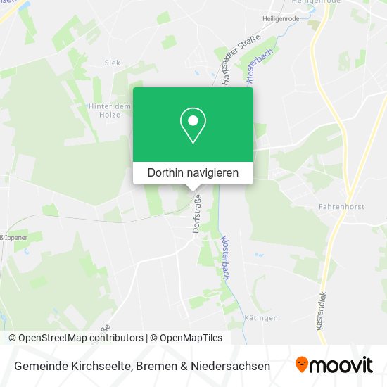 Gemeinde Kirchseelte Karte