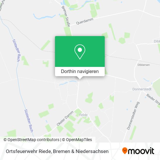 Ortsfeuerwehr Riede Karte