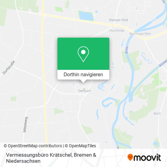 Vermessungsbüro Krätschel Karte