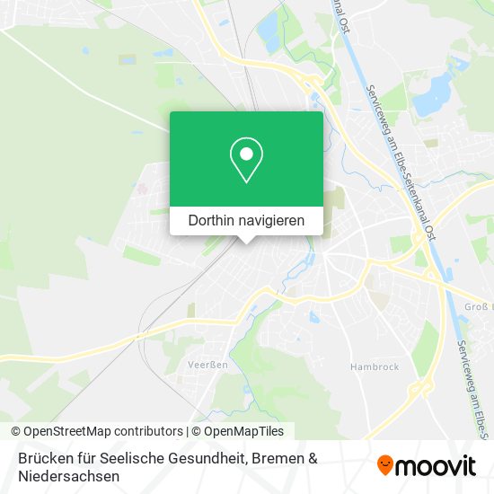 Brücken für Seelische Gesundheit Karte