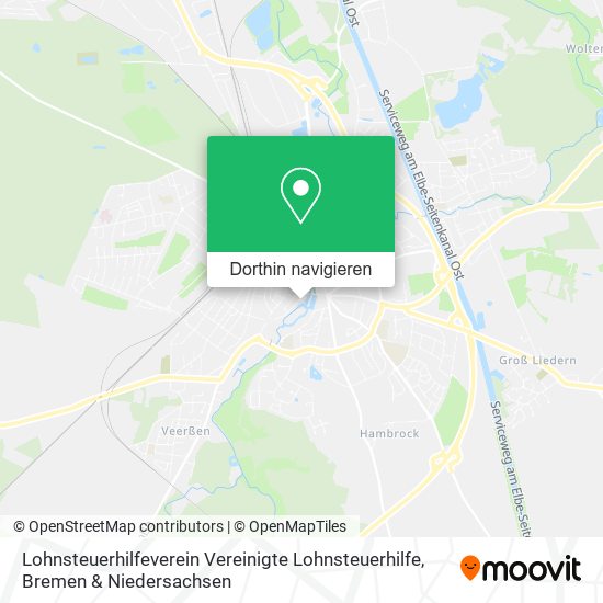 Lohnsteuerhilfeverein Vereinigte Lohnsteuerhilfe Karte