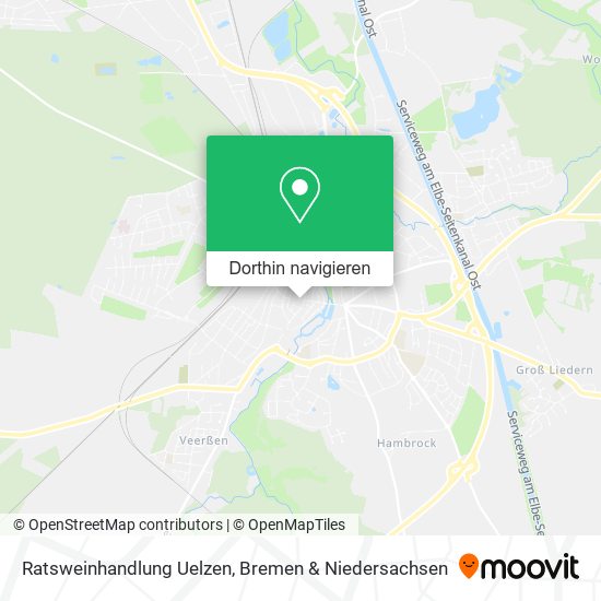 Ratsweinhandlung Uelzen Karte