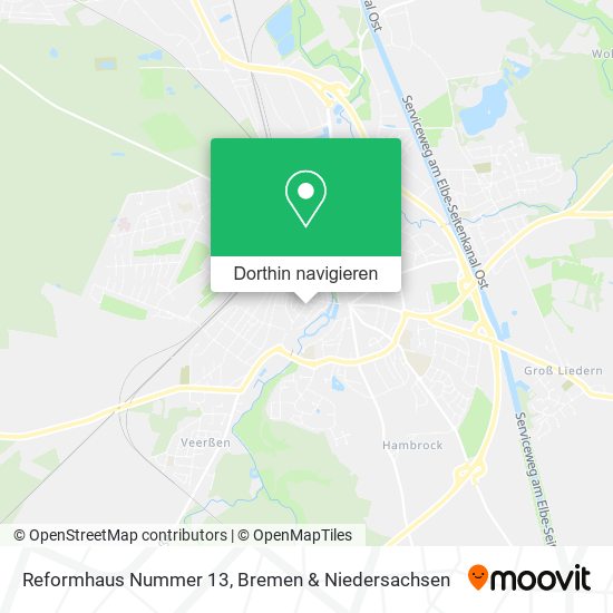 Reformhaus Nummer 13 Karte