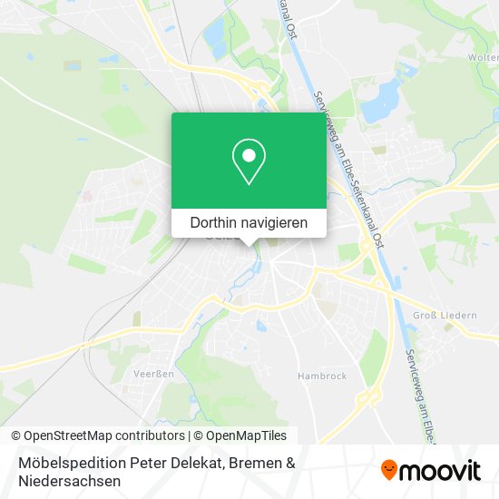 Möbelspedition Peter Delekat Karte