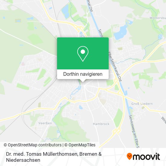 Dr. med. Tomas Müllerthomsen Karte
