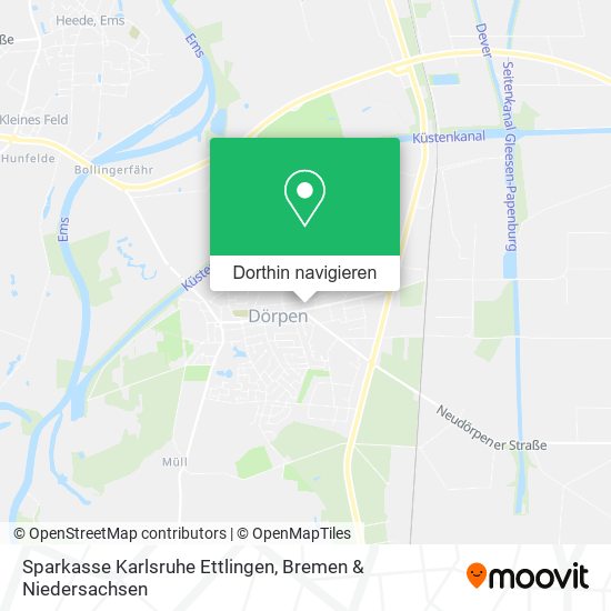 Sparkasse Karlsruhe Ettlingen Karte