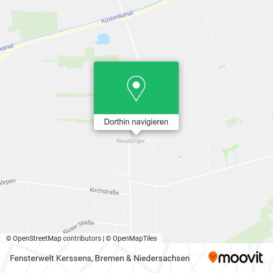 Fensterwelt Kerssens Karte