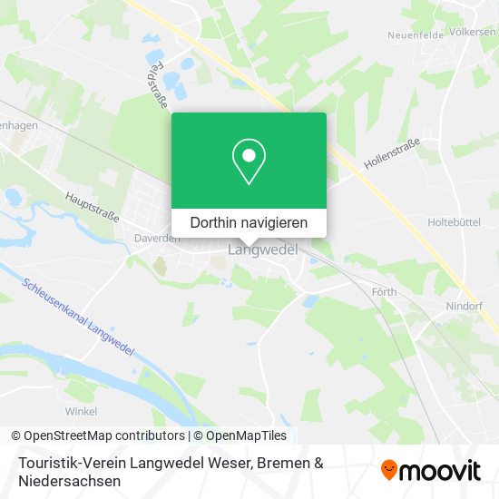Touristik-Verein Langwedel Weser Karte