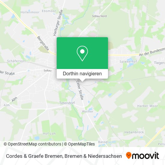 Cordes & Graefe Bremen Karte