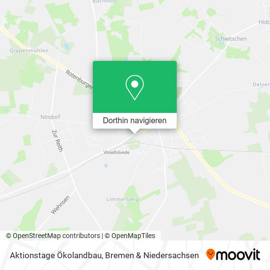 Aktionstage Ökolandbau Karte
