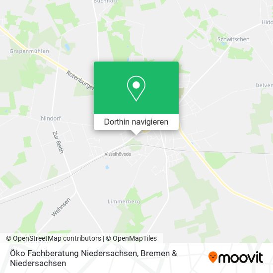 Öko Fachberatung Niedersachsen Karte