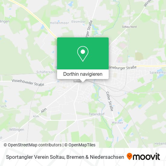 Sportangler Verein Soltau Karte
