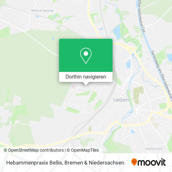 Hebammenpraxis Bellis Karte