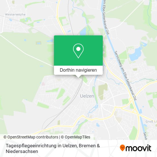 Tagespflegeeinrichtung in Uelzen Karte