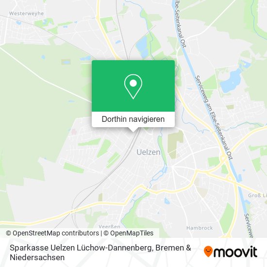 Sparkasse Uelzen Lüchow-Dannenberg Karte