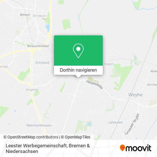 Leester Werbegemeinschaft Karte