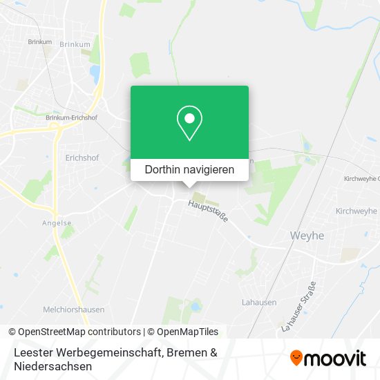 Leester Werbegemeinschaft Karte