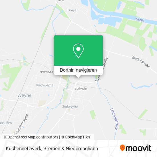 Küchennetzwerk Karte