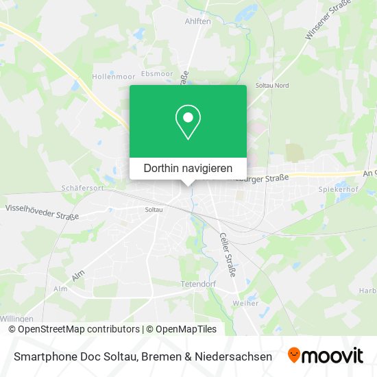 Smartphone Doc Soltau Karte
