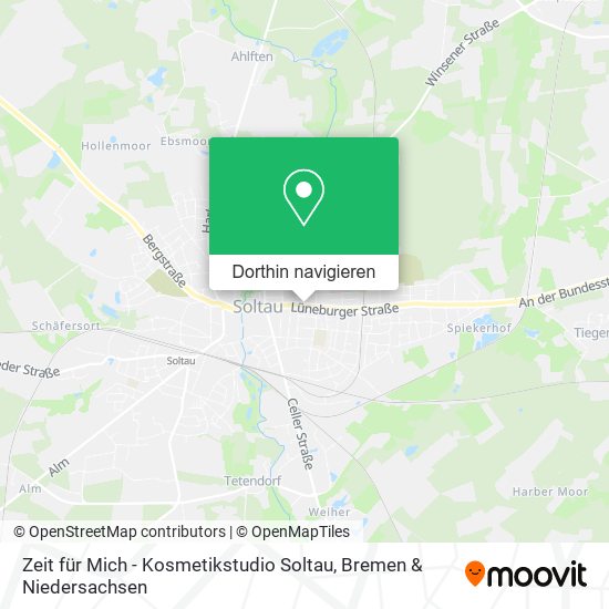 Zeit für Mich - Kosmetikstudio Soltau Karte