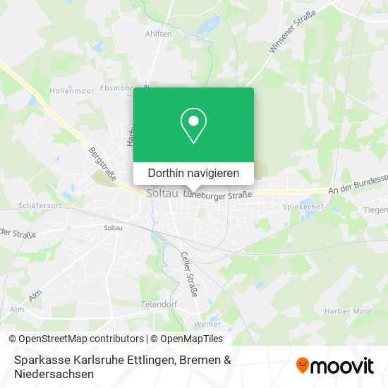 Sparkasse Karlsruhe Ettlingen Karte