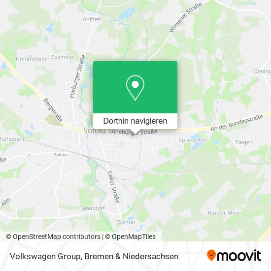 Volkswagen Group Karte