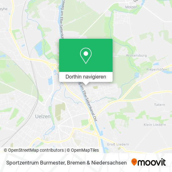 Sportzentrum Burmester Karte