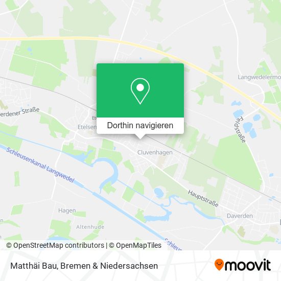 Matthäi Bau Karte