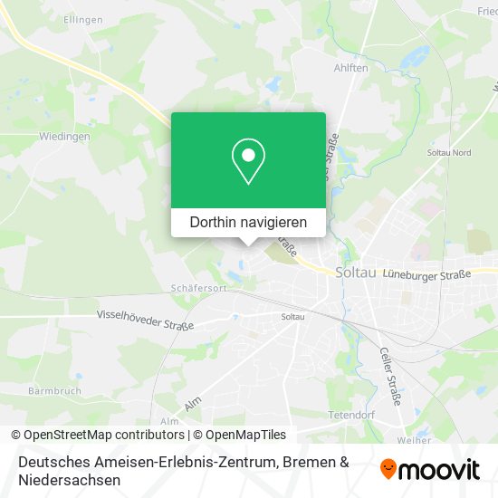 Deutsches Ameisen-Erlebnis-Zentrum Karte