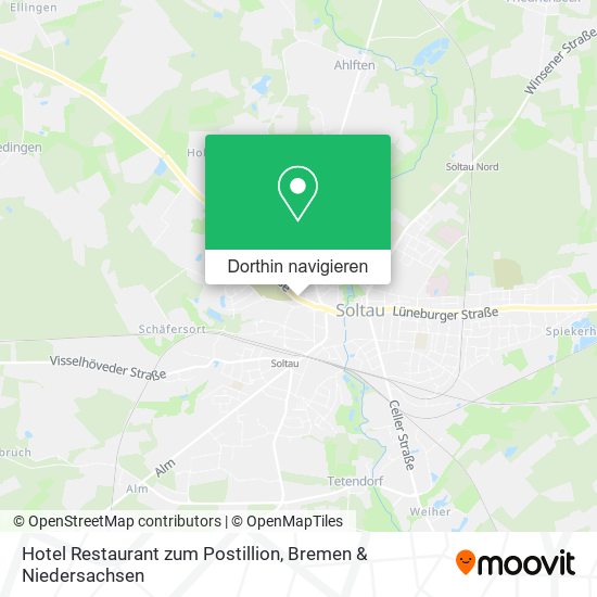 Hotel Restaurant zum Postillion Karte