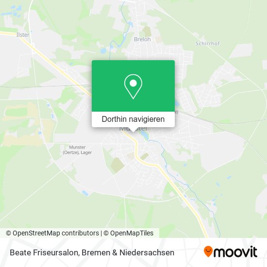 Beate Friseursalon Karte