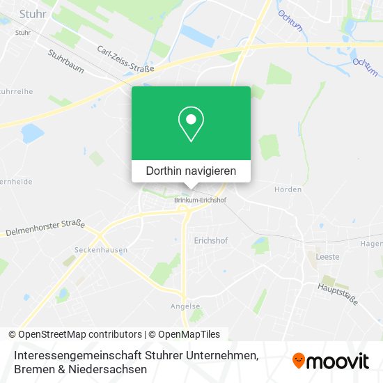 Interessengemeinschaft Stuhrer Unternehmen Karte