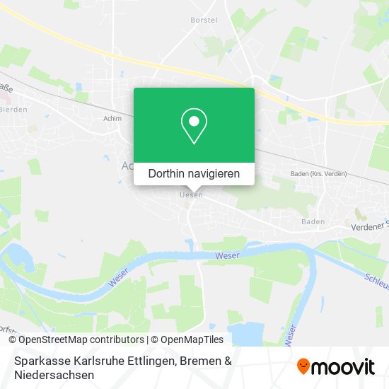 Sparkasse Karlsruhe Ettlingen Karte