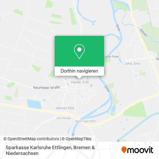 Sparkasse Karlsruhe Ettlingen Karte