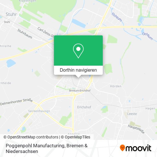 Poggenpohl Manufacturing Karte