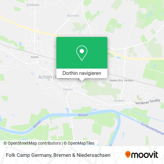 Folk Camp Germany Karte