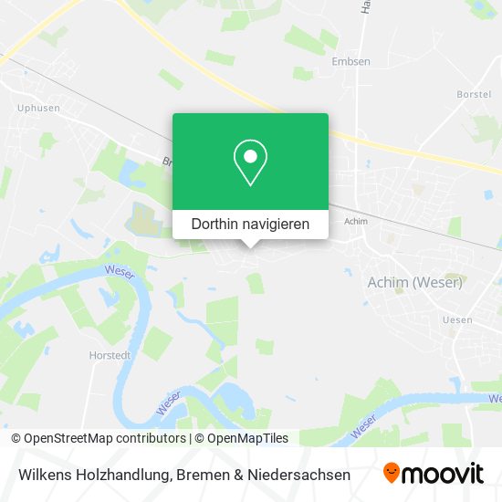 Wilkens Holzhandlung Karte