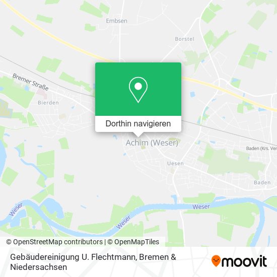 Gebäudereinigung U. Flechtmann Karte
