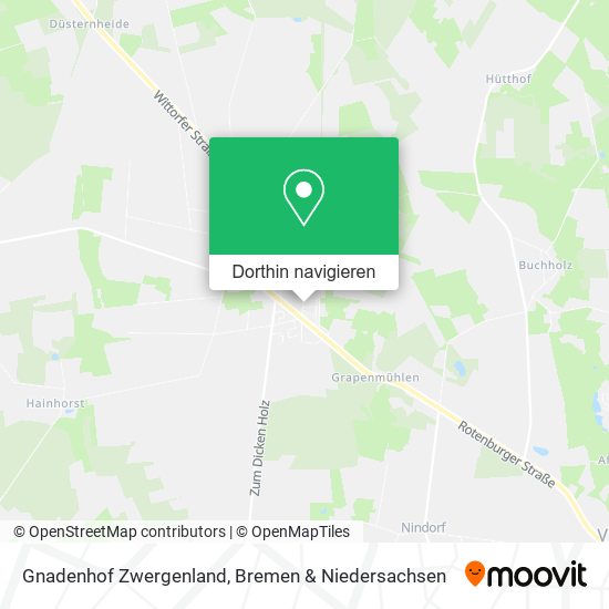 Gnadenhof Zwergenland Karte