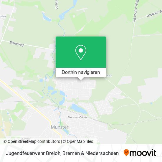 Jugendfeuerwehr Breloh Karte