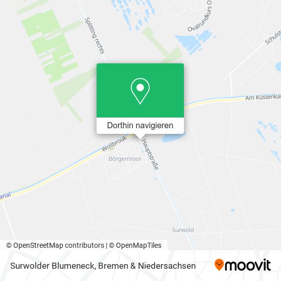 Surwolder Blumeneck Karte