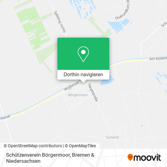 Schützenverein Börgermoor Karte