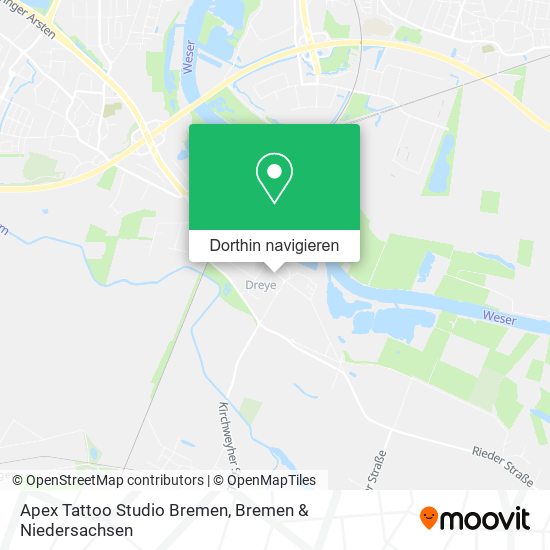 Apex Tattoo Studio Bremen Karte