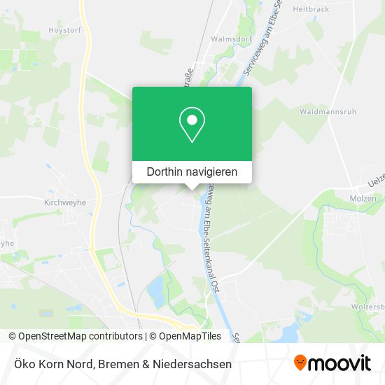 Öko Korn Nord Karte