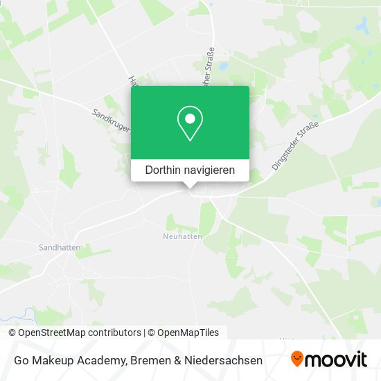 Go Makeup Academy Karte