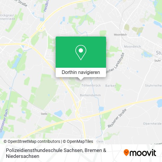 Polizeidiensthundeschule Sachsen Karte