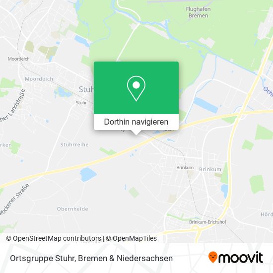 Ortsgruppe Stuhr Karte